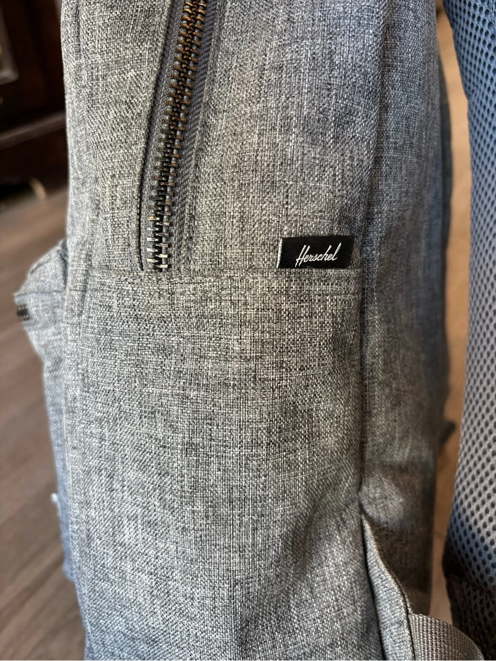 Herschel Supply Co. Settlement Bookbag/Backpack in Raven Crosshatch Grey